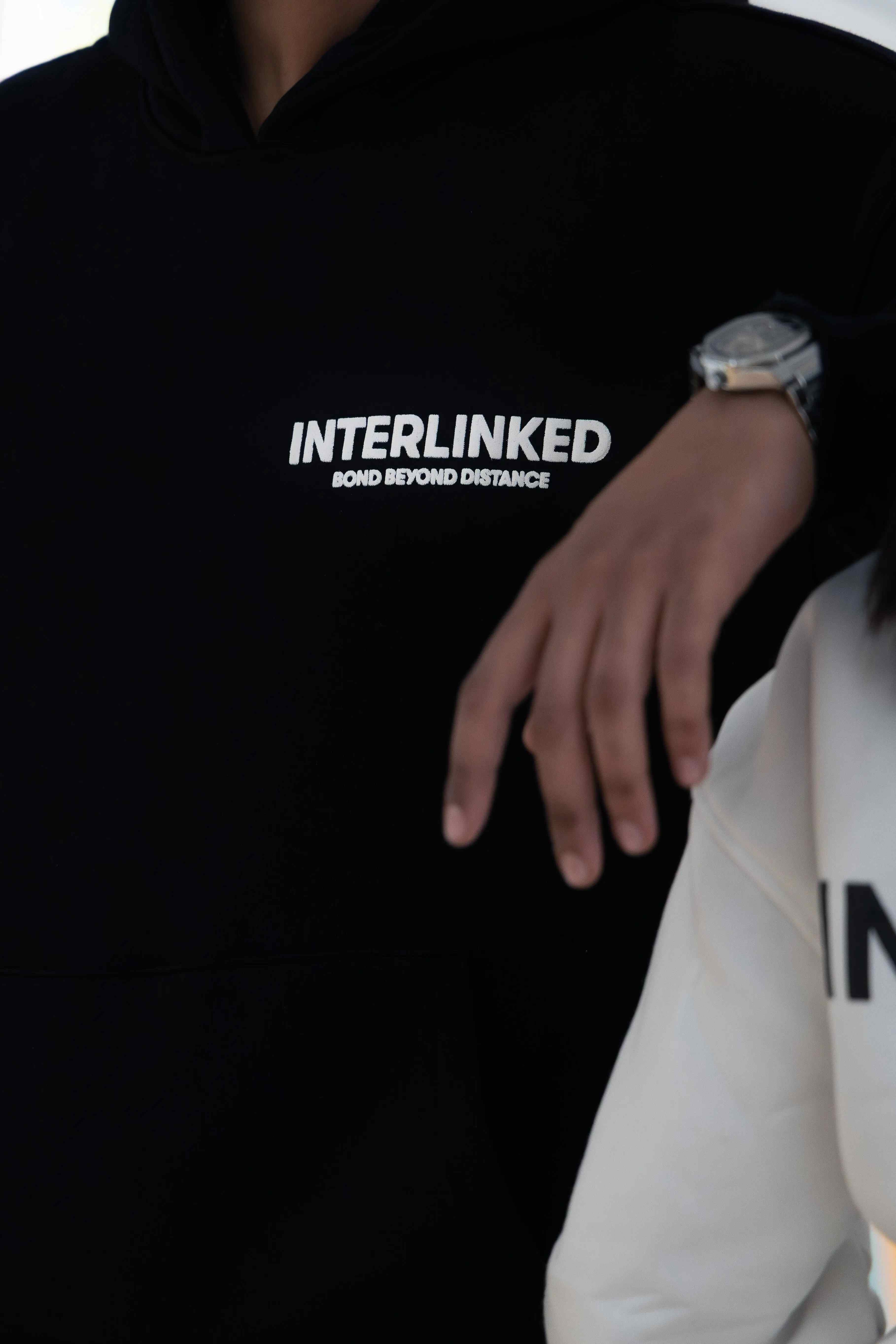Interlinked Hoodie — Eclipse INTERLINKED BLACK