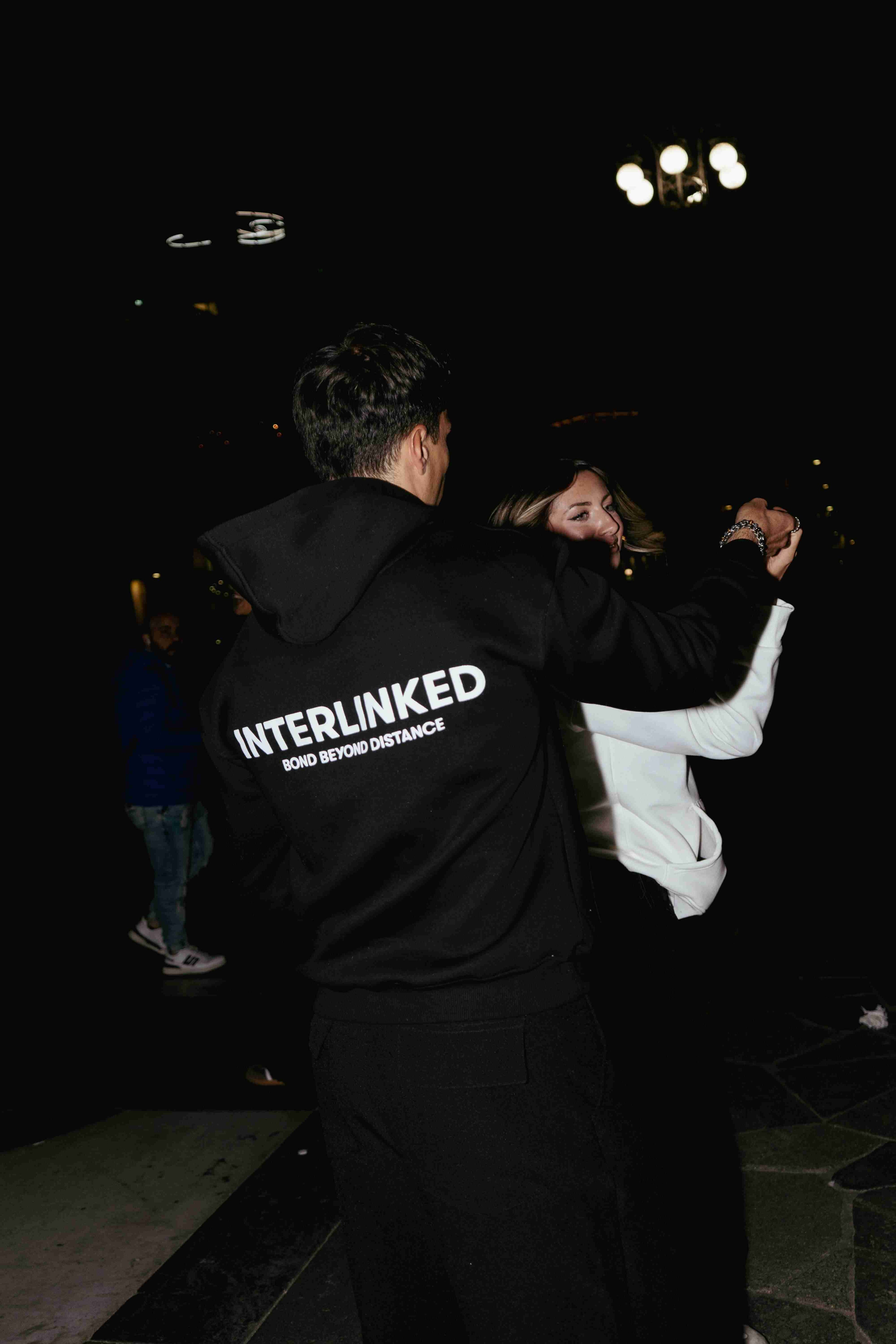Interlinked Black and White HOODIES