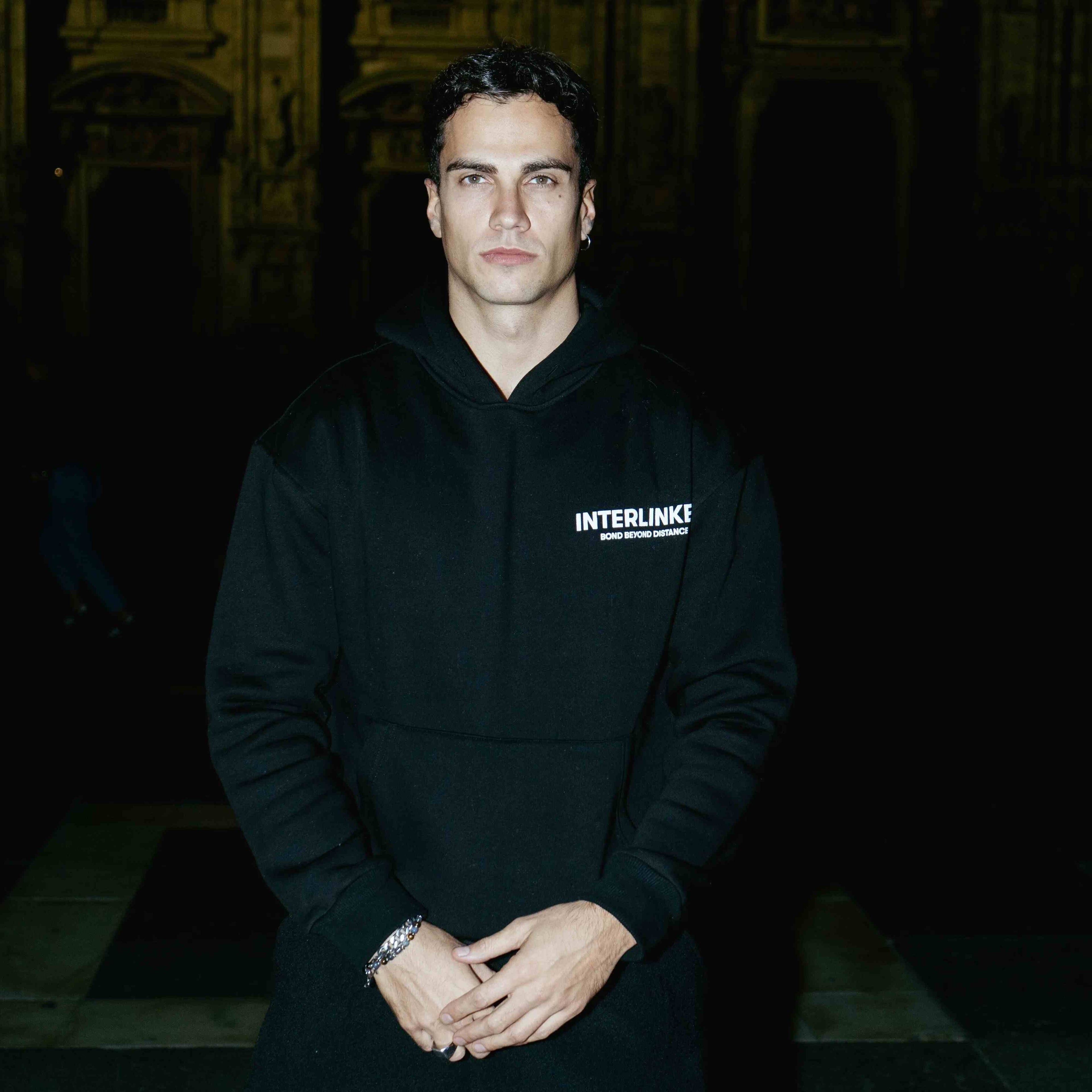 Interlinked Hoodie — Eclipse INTERLINKED BLACK